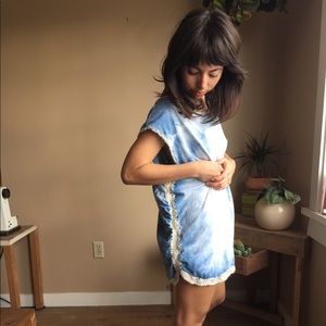 Hand-Dyed Indigo dress
